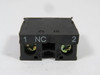 APDIQI NB2-BE102 Contact Block 10A 660V 1NC USED