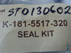 Sheepscot K-181-5517-320 Seal Kit ! NEW !