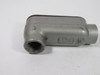 Generic Conduit Body W/ Cover L-Shape 2-Hole 1-1/4" NPT USED