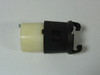 Hubbell HBL2423 Twist-Lock Connector 20A 250V 3P 4W NO WIRE CLAMPS USED