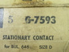Allen-Bradley G7593 Stationary Contact Kit ! NEW !