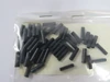 3M Canada FP-301-3/32-BL500 Heat Shrink Tubing  3/32” x 1/2”50/Bag Lot Of 2 NEW