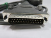 Belkin F3D508-10 Pro Series Optimum Data Cable 25 Pin to 25 Pin Male USED