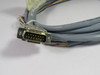 Amphenol DAP15P065TXLF D-Sub Connector 15Pin 1000Vrms 50Hz Rating 8’10” L USED