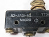 Microswitch BZ-2RQ1-A2 Limit Switch 15A 125/250/480VAC 1/8HP 125VAC USED