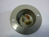 Pass Seymour AH-3 Flanged Connector 10/15 Amp 250/125V USED