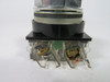General Electric CR104PBG91R1 Push Button 1NO 1NC Red Flush Head USED
