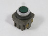 IDEC ABN111G Push Button 5A 125V 1NO 1NC Green Flush USED