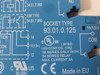 Finder 93.01.0.125 Relay Socket 6A 300V 5-Pins USED