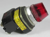 Allen-Bradley 800T-P16R Series N Pilot Light 120VAC 50/60Hz Red Lens USED