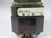 Allen-Bradley 800T-PB16W Push Button 120VAC 50/60Hz White 1NO 1NC USED