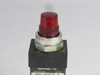 Allen-Bradley 800T-PSDT16R Series B Pilot Light 120VAC 50/60Hz Red Cap USED