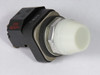 Allen-Bradley 800T-P16W Series N Pilot Light 120VAC 50/60Hz White Lens USED