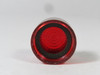 Allen-Bradley 800T-N40 Push Button/Pilot Light Cap Red Lot of 5 USED