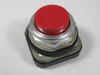 Allen-Bradley 800T-B6 Series N Push Button Red Extended Head No Contacts USED
