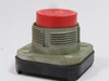 Allen-Bradley 800T-B6 Series N Push Button Red Extended Head No Contacts USED