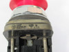 Allen-Bradley 800T-D6A Series T Push Button Red Mushroom Head 1NO 1NC USED