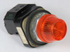 Allen-Bradley 800T-P26A Ser N Pilot Light 240VAC 50/60Hz Amber Lens USED
