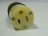 Hubbell 5269C Straight Blade Connector 15A 125V 3W 2P USED