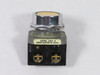 Furnas Electric Co 52PA8 SerB Push Button 1NO Black Contact Yellow Flush USED