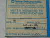 General Electric 50-152119FAZZ6 Panel Meter Range 100-0-100 MILS 10DCV ! NEW !