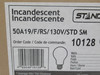 Standard 10128 Safety Max Lamp 50W 130V 6-Pack SEALED ! NEW !