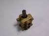 Asco 4-1/2B Valve Body Only Brass 4-Way 1/2" USED