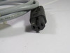 Schurter 4781 Straight Plug Connector 10/15A 250VAC 50/60Hz 5’2” Cable USED