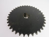 Martin 40BS36-1 Roller Chain Sprocket 1" Bore 36 Teeth 40 Chain 1/2" Pitch USED