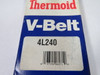 Thermoid 4L240 V-Belt 24" Length 1/2" Width 5/16" Thick NEW