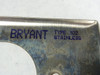 Bryant Type 302 Switch Plate Stainless Steel USED