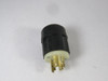 Leviton 2721 Locking Plug 30A 250V 4W 3P USED