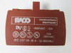 BACO 23E01 Contact Block 1NC 16A 660VAC Brown USED