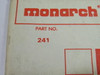 Fibre-Metal 241 Monarch Welding Plate Lens 2" x 4-1/4" ! NEW !