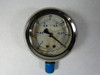 Generic 201L-254A Liquid Filled Pressure Gauge -30 to 0 PSI ! NEW !