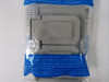 Leviton 002-04976-GY Outdoor Weatherproof Wallplate ! NWB !