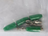 Johnson Connectivity 108-0304-001 Solderless Banana Plug 15A GN Lot Of 4 ! NWB !