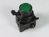 Cutler-Hammer 10250T103-53 Push Button 1NO Flush Green Head USED