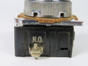 Cutler-Hammer 10250T101-53 Push Button 1NO Black Flush Head USED