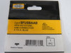 Hubbell SFUSBAAB Keystone USB Connector A to A Blue ! NWB !