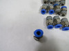 Power Products S3 Male Straight Fitting 1/4" Tube 1/4" NPT Lot of 12 ! NOP !