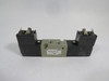 SMC VFS1220-5DZ-01 5 Port Solenoid Valve 24VDC 1/8"NPT .1-1MPa USED