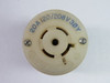 Hubbell HBL2513CN Twist-Lock Connector 20A 120/208V 5W 4P USED