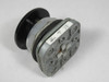 Allen-Bradley 800T-D2 Series T Push Button Black Mushroom Head No Contacts USED