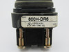 Allen-Bradley 800H-DR6D2 Series F Push Button Red Mushroom Head 1NC USED