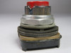 Allen-Bradley 800T-KA6 Selector Push Button Red No Contacts USED