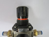SMC AW40-N04H-Z Modular Filter Regulator w/ Gauge 1/2"NPT 125PSI 5um USED