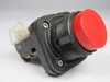 Allen-Bradley 800H-BR6A Push Button Red Extended Head 1NO 1NC USED