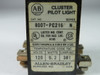 Allen-Bradley 800T-PC216 Cluster Pilot Light 120VAC 50/60Hz No Cap USED