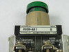 Allen-Bradley 800H-AK1A Heavy Duty Push Button Green Flush Head 1NO 1NC USED